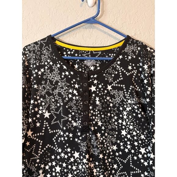 Cudl Duds 2 piece women's pajama set black/white Size XL - Picture 10 of 10